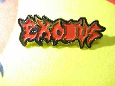 Thrash Metal Pin Badge Bonded by Blood 666