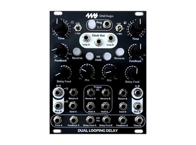 4MS DLD Dual Looping Delay (Black) Modular EURORACK - NEW 