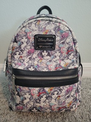 Rare/Retired Princess Sketch Disney Parks Loungefly Backpack