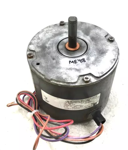 Emerson K55HXJAE-8958 Condenser Motor D153876P01 1/4HP 230V 825 RPM used #ME418