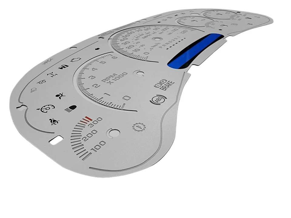 GMC 2006-2007, camioneta Chevrolet calibre cara blanco con escalas transparentes Foto 2 de 3