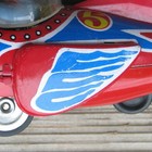 RARE ~ MF-813 Vtg 1968 FLYING BOAT ROCKET #5 ~ 4¾" Tin Toy w/ Box ~ SHIPS FREE! — photo 9
