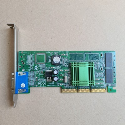 Pine SiS 305 XP-2800 32MB AGP 4x Computer Graphics Card PV-S03A-BR / Grafikkarte