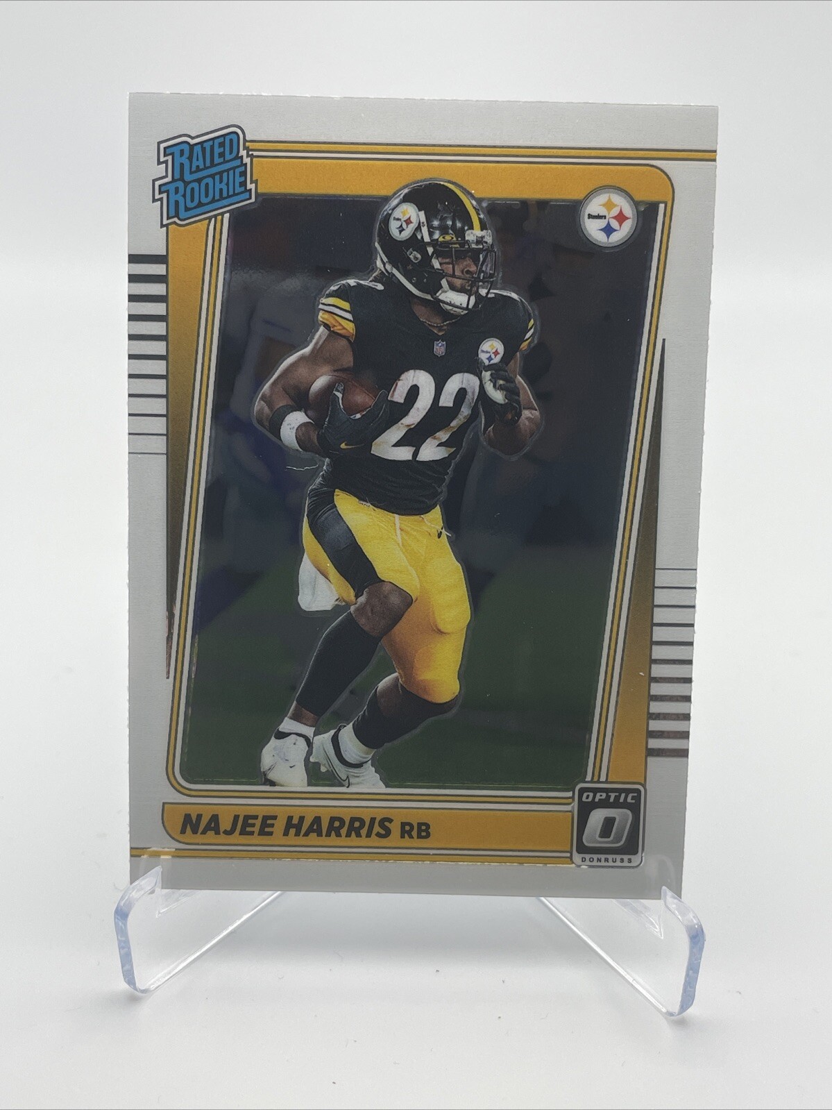 2021 Donruss Optic Najee Harris Rated Rookie  Steelers #213