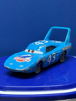 Disney Pixar Cars #43 The King 1970 Plymouth Superbird Dinoco Die Cast 1:55