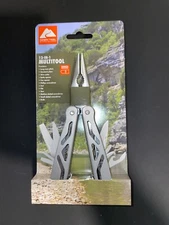 Camping Stainless Steel 12-In-1 Multi Tool with Sheath Included Ozark Trail