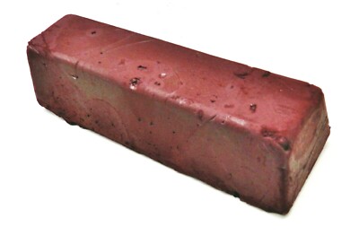 Jewelers Red Rouge Polishing Compound Polish Gold Jewelry Large Bar 1.4 Pounds