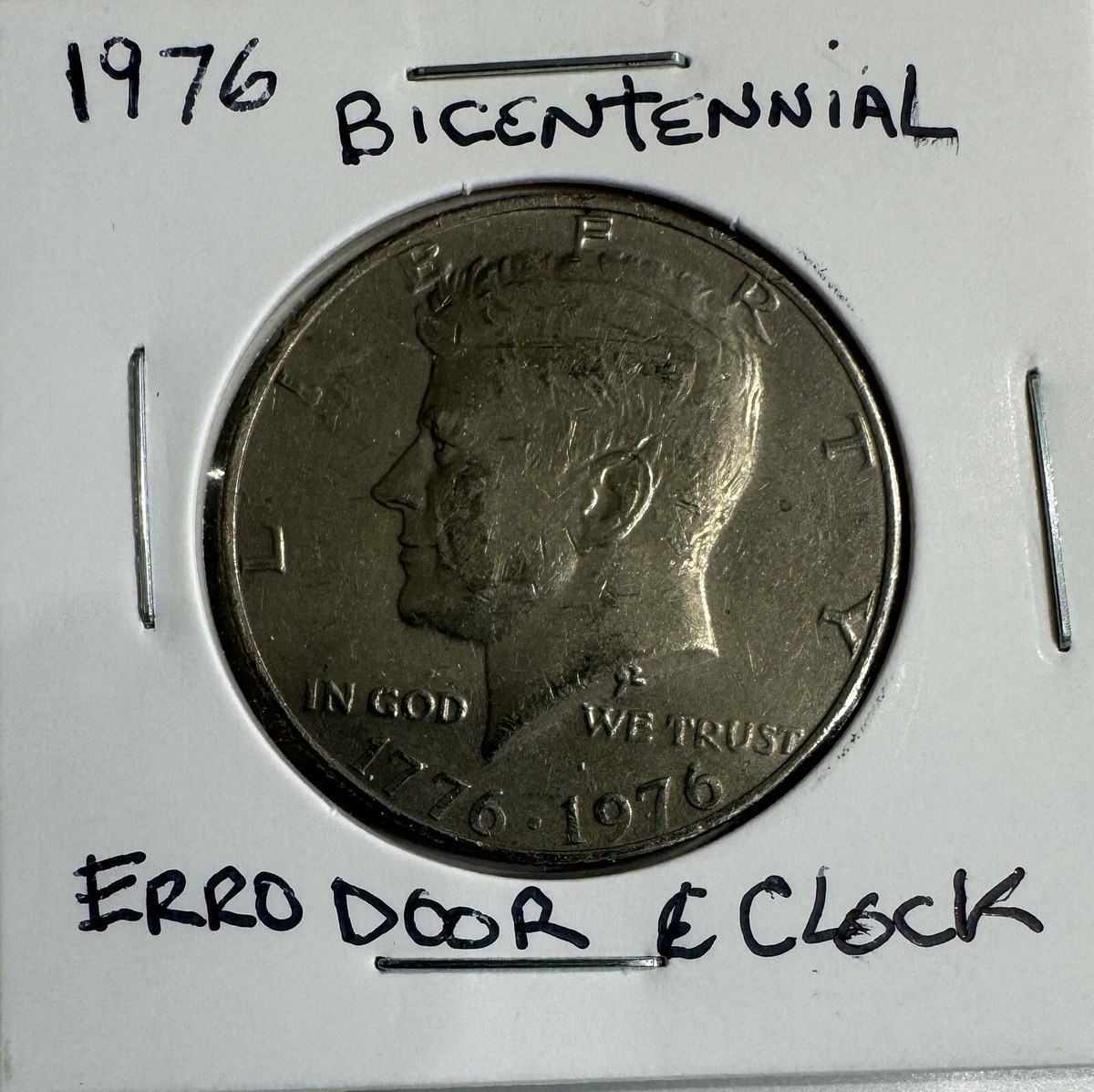 1953年 スペイン エラーコイン 1977-D Kennedy Half Dollar Error Double Die Reverse/DDR | eBay