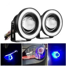 3.5 Fog Light Projector Car Ccfl Blue Angel Eyes Halo Ring Drl Lamp Headlight 3.5 Fog Light Projector Car Ccfl Blue Angel Eyes Halo Ring Drl Lamp Headlight