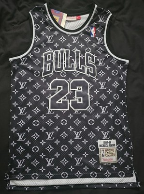 Michael Jordan Chicago Bulls  LV Special Edition  Trikot Gr. XL Neu