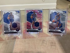 Immanuel Quickley 2020-21 Panini Mosaic RC Lot Base, Pink & variation #208