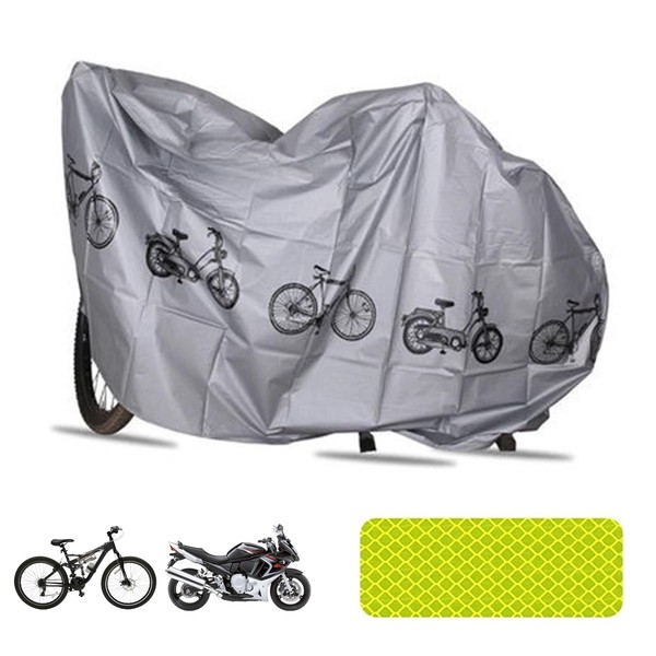 Motorrad Abdeckplane,Outdoor Wasserdicht Motorradabdeckung (200Cmx110Cm)-image