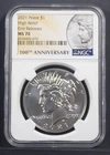 2021 Peace Dollar 100th Anniversary NGC MS70 First Releases