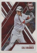 2017 Panini Elite Extra Edition Status Red Die-Cut 46/99 Cole Brannen #187 z6b