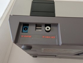 Nintendo NES Action Set Boxed Console Mario Duck Hunt Light Gun  Tested Clean