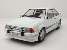 Ford Escort RS Turbo 1985 weiß Modellauto 1:18 MCG