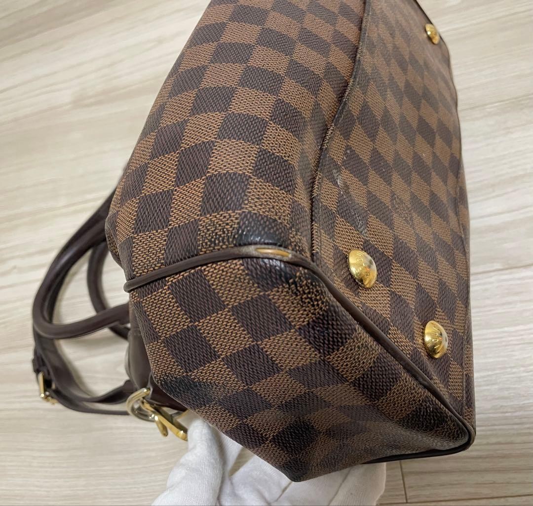 Louis Vuitton Damier Ebene Trevi PM N51997 2way Bag W/D.bag/Strap