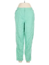 Jones New York Sport Women Green Linen Pants M