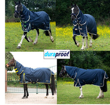 Gallop DURAPROOF Combo Neck Turnout Horse Pony Rug Lightweight Med Heavyweight
