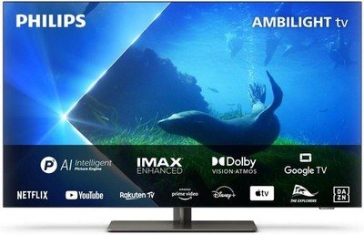 PHILIPS 55'' 139cm 55OLED808/12 4k Smart-TV Ambilight Dolby Atmos