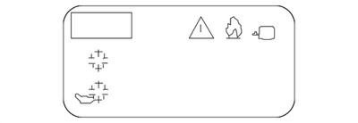 Genuine BMW Info Label 71-23-6-832-292