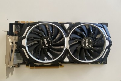 MSI NVIDIA GeForce GTX 1070 Ti ARMOR 8GB GDDR5 Graphics Card GPU