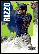 2019 Topps Fire Anthony Rizzo Chicago Cubs #32
