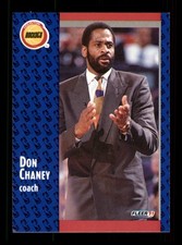  73 Don Chaney  Rockets 1991 Fleer Basketball Sports Trading Card 