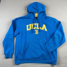 UCLA Bruins Hoodie Mens Medium Champion Blue NCAA Pullover Hoodie Large L