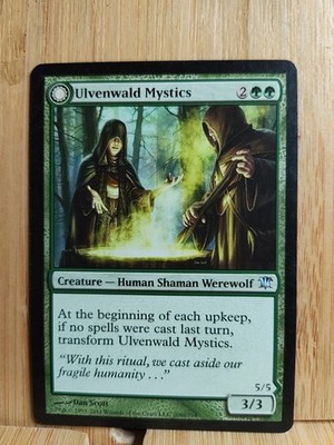 Magic The Gathering  ULVENWALD MYSTICS - Creature  MTG Card