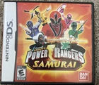 Power Rangers Samurai (Nintendo DS, 2011) Compete W/ Manual Free Shipping