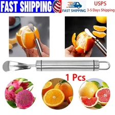 Peel 1 Pcs Stainless Steel Orange Peeler Citrus Peeler Tool Long Handle