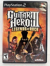 Guitar Hero 3: Legends Of Rock PS2 Case Manual Only NO GAME