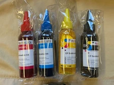 Printers Jack 400ml EP Sublimation Ink Refill 4x bottles for inkjet Printers NEW