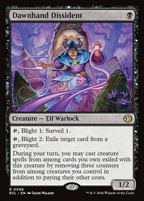 Dawnhand Dissident (98) (Non-Foil) ECL MTG NM