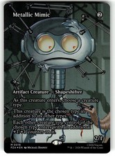 MTG: TMNT Source Material Card PZA #16 Metallic Mimic (Borderless) FOIL
