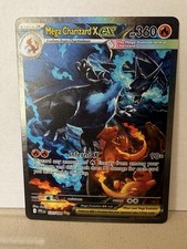 Pokemon TCG Phantasmal Flames Mega Charizard X ex 125/094 NEAR MINT NM SIR Holo