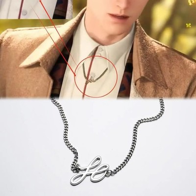 Anime Love and Deepspace Zayne Cosplay Necklace Pendant Choker Sweater Chain