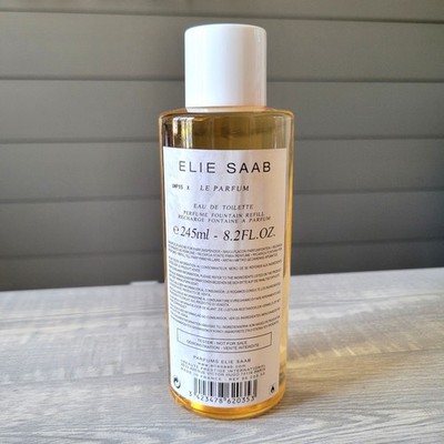 ELIE SAAB Le Parfum Eau De Toilette Refill 8.2 fl oz / 245 ml Glass NEW