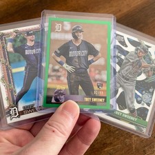 Trey Sweeney Pack 2025 Topps Archives /99 Green Foil Rookie 188 Cosmic Chrome RC