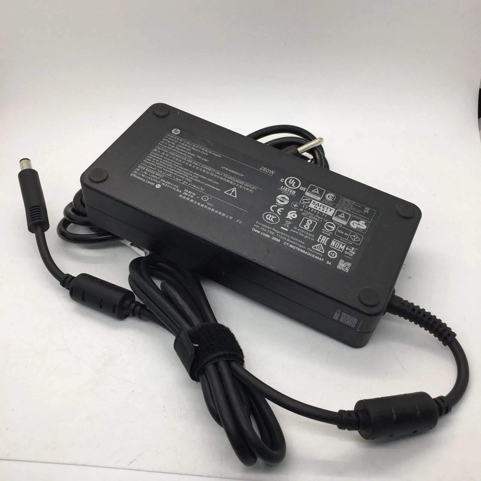 Original HP 280W 19.5V 14.36A L00458-002 TPC-CA61 AC Adapter