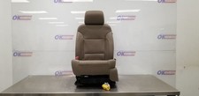 17 Gmc Sierra 1500 Slt Seat Front Left Driver Cocoa Dune Leather Heated Cooled