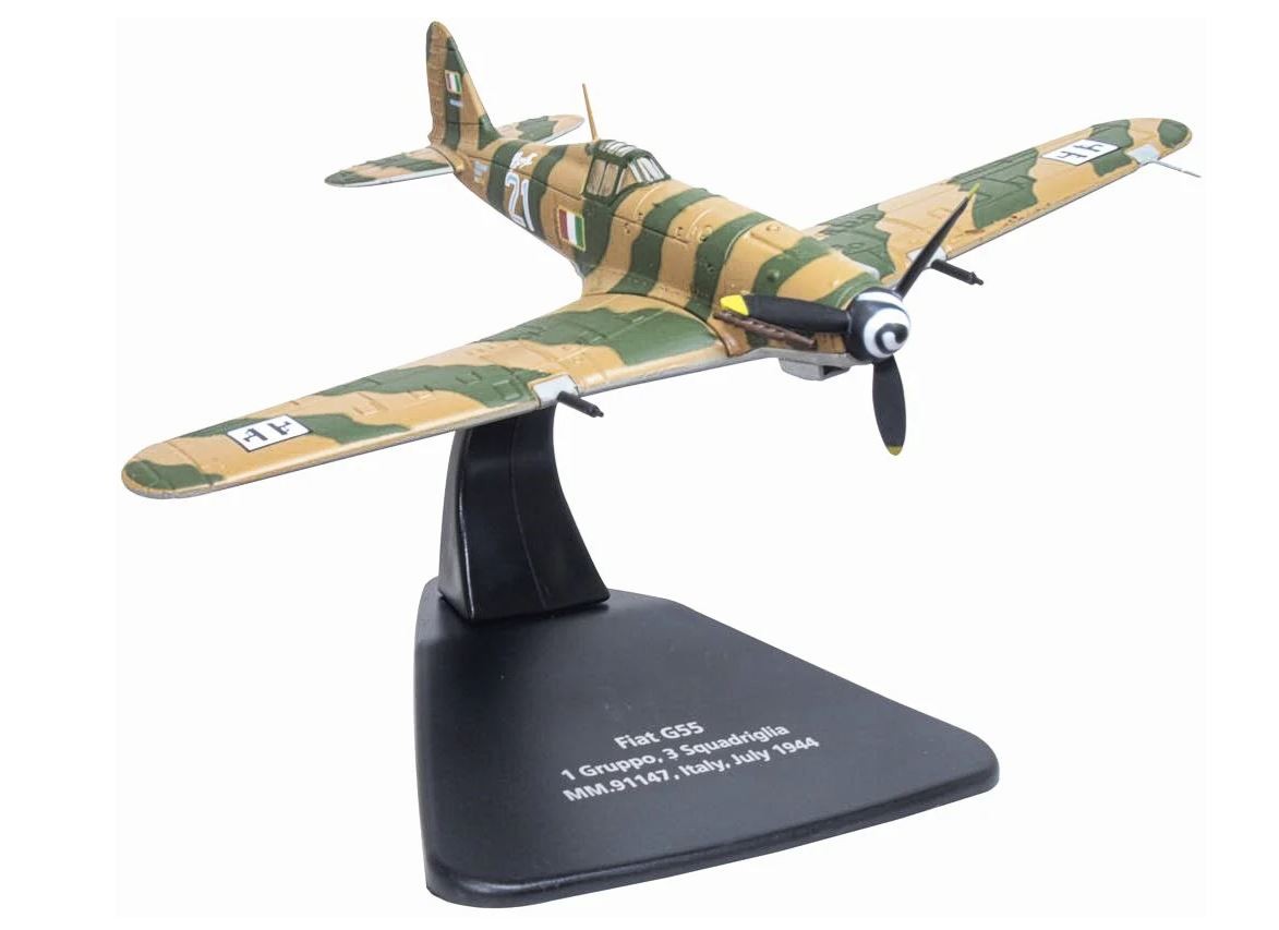 Maquette Fiat G55 Oxford Diecast MM91147 1 Gruppo 3 Squadriglia 1/72