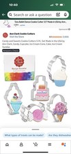 Candy and Sweets Cookie Cutters 5-Pc. Set Made in the USA by Ann Clark, Candy...