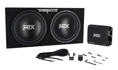 MTX Terminator TNP212D2 1200 Watt Ohm Dual 12” Subwoofers/Sub