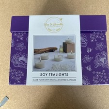 Bee & Bumble Natural Beeswax Candle, Yellow, Single Craft Kit Set