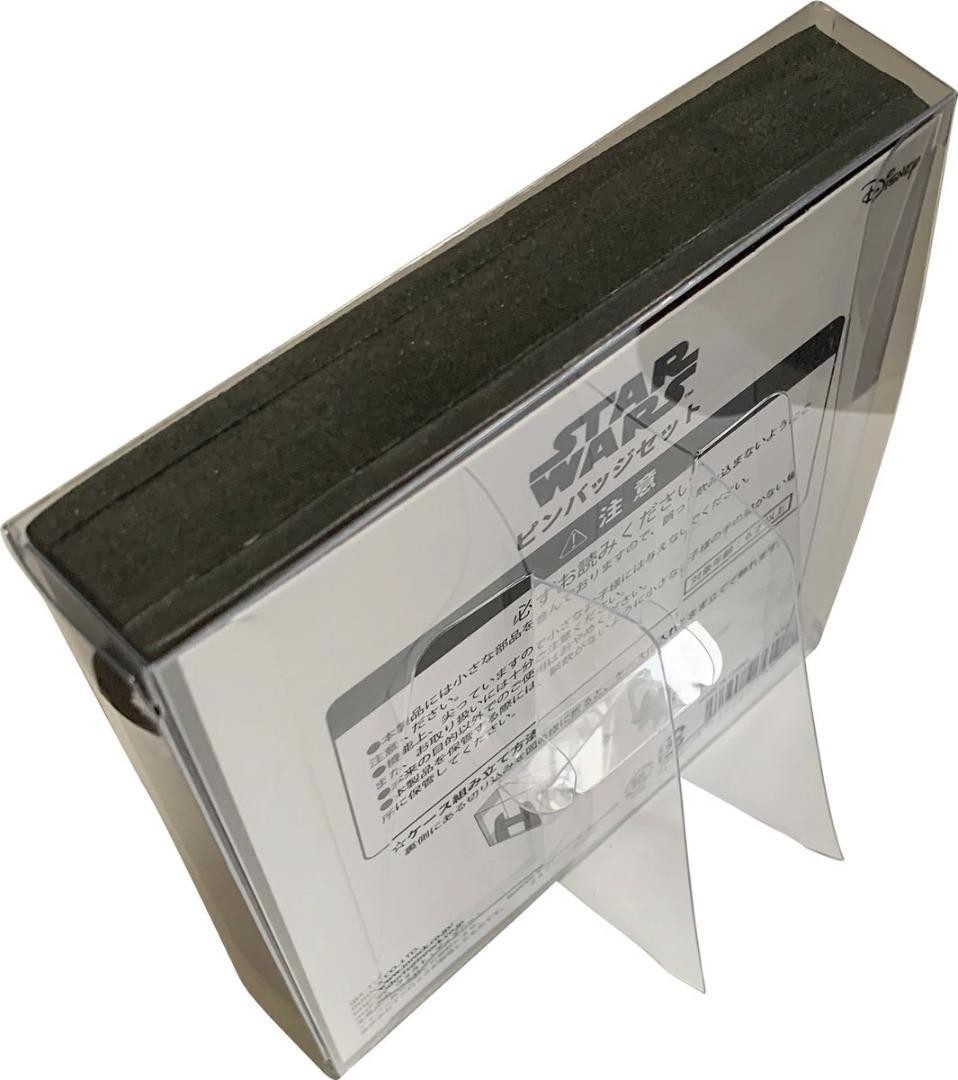 Star Wars Saga Iba 156 Pin Badge Set 7 Pieces Display Case Included