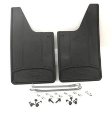 New Oem Ford Rear Black Rubber Splash Guards Fl3z-16a550-a Ford F-150 2015-2020 New Oem Ford Rear Black Rubber Splash Guards Fl3z-16a550-a Ford F-150 2015-2020