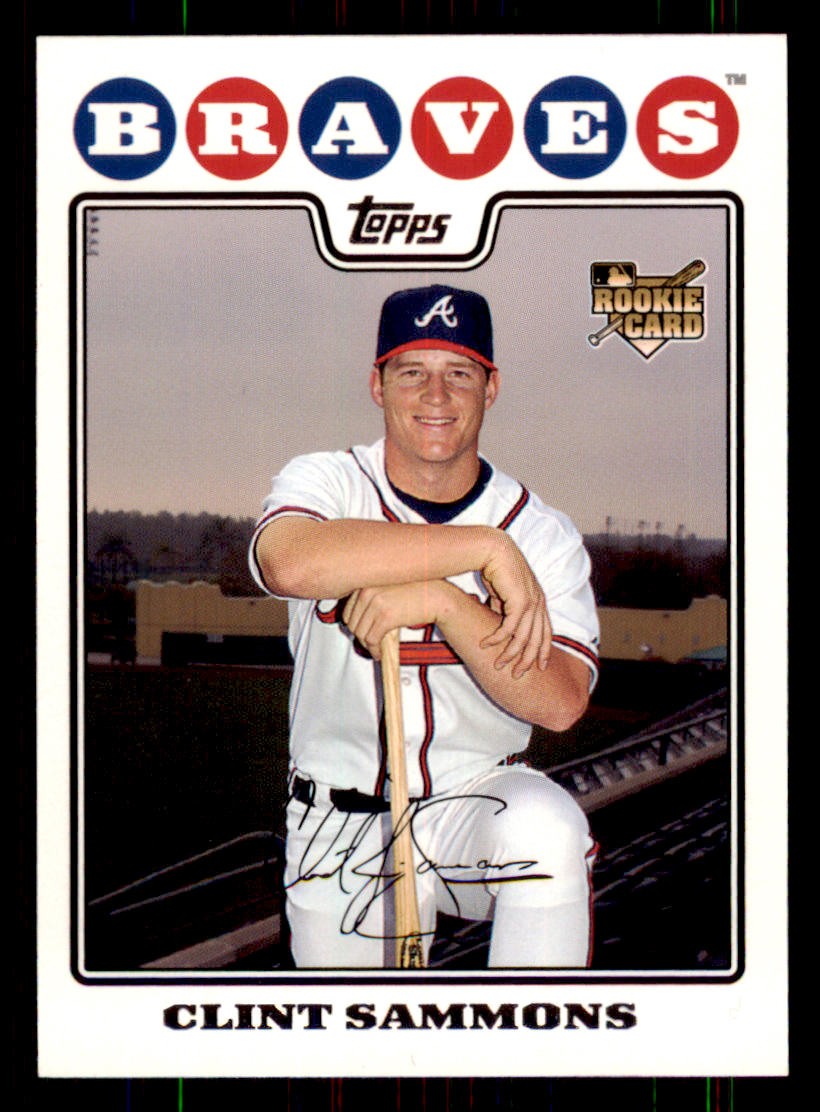 2008 Topps #97 Clint Sammons Atlanta Braves