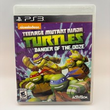 Teenage Mutant Ninja Turtles Danger of the Ooze (PlayStation 3) PS3 Complete CIB